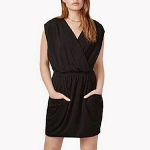 NWOT Rachel Roy Black 24 Hour Dress Drape Pocket XXL